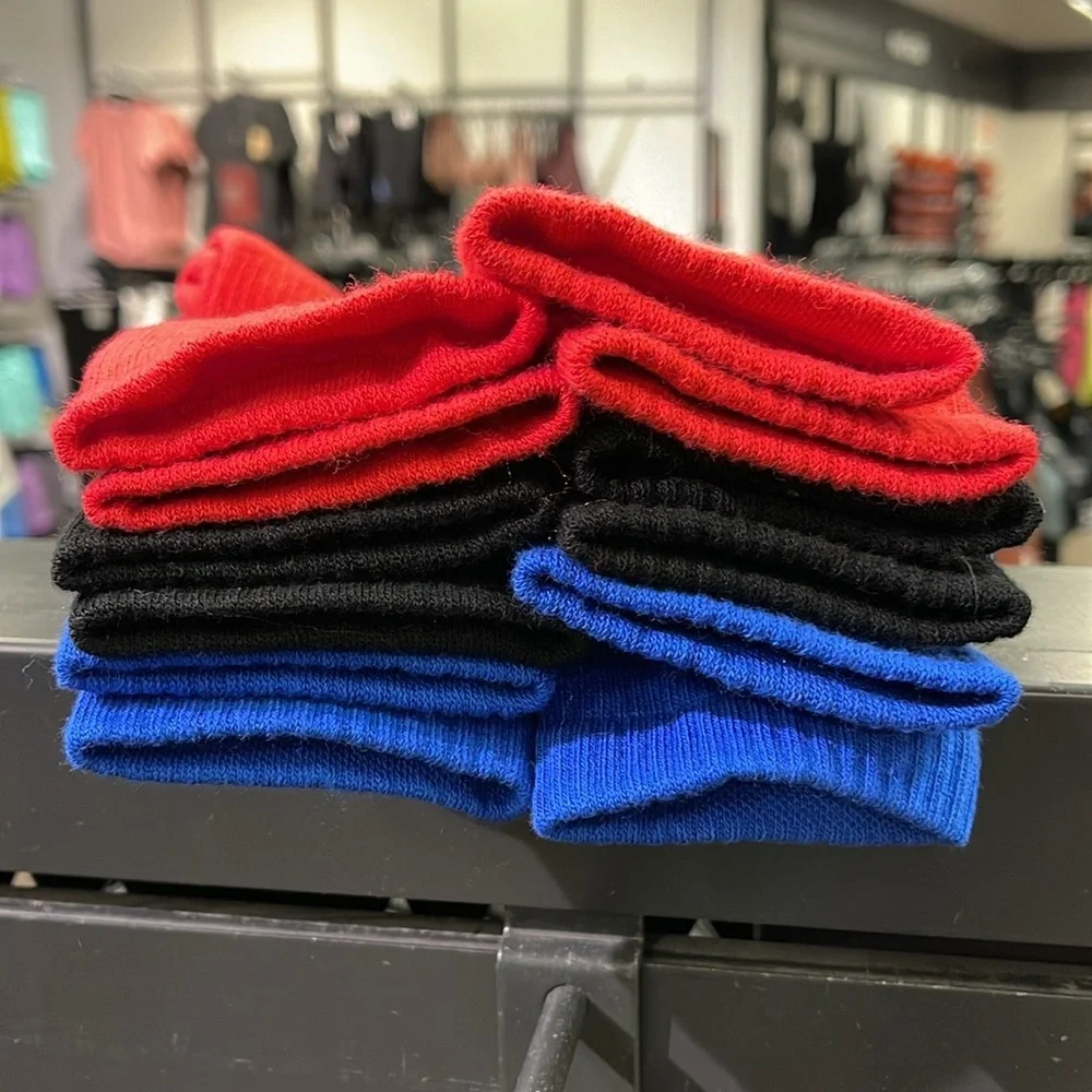 NIKE Training Crew Socks (6 Pairs) Nike Everyday Cushioned Large
